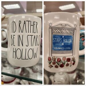 Rae Dunn Gilmore Girls  "I'D RATHER BE IN STARS HOLLOW" Mug